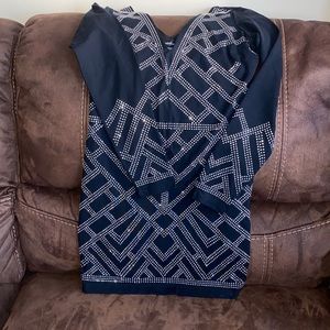 Bebe black party dress